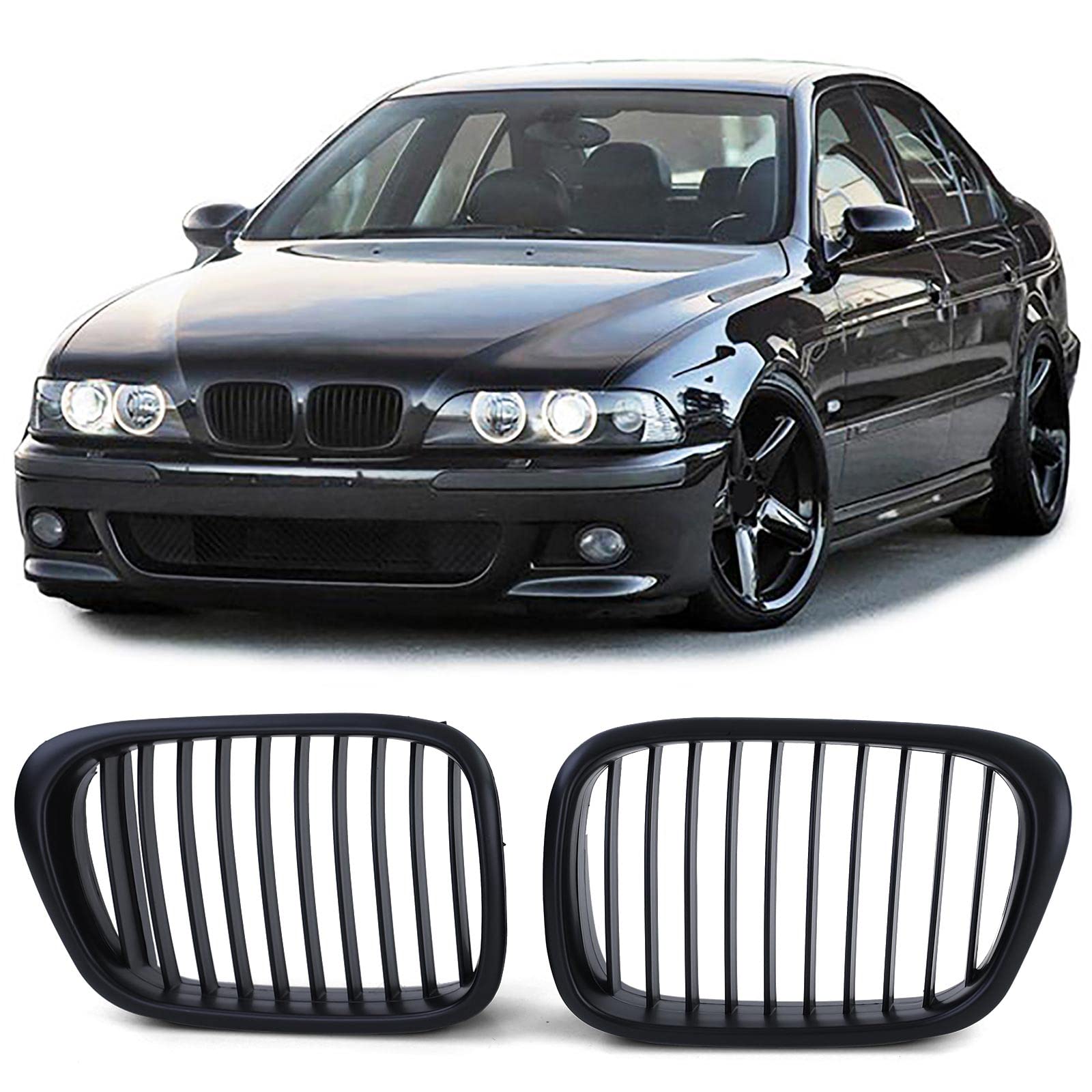 Sport Kühlergrill Performance Schwarz Matt passend für BMW 5er E39 95-03 Sport Kühlergrill Performance Schwarz Matt passend für BMW 5er E39 95-03 von Tenzo-R