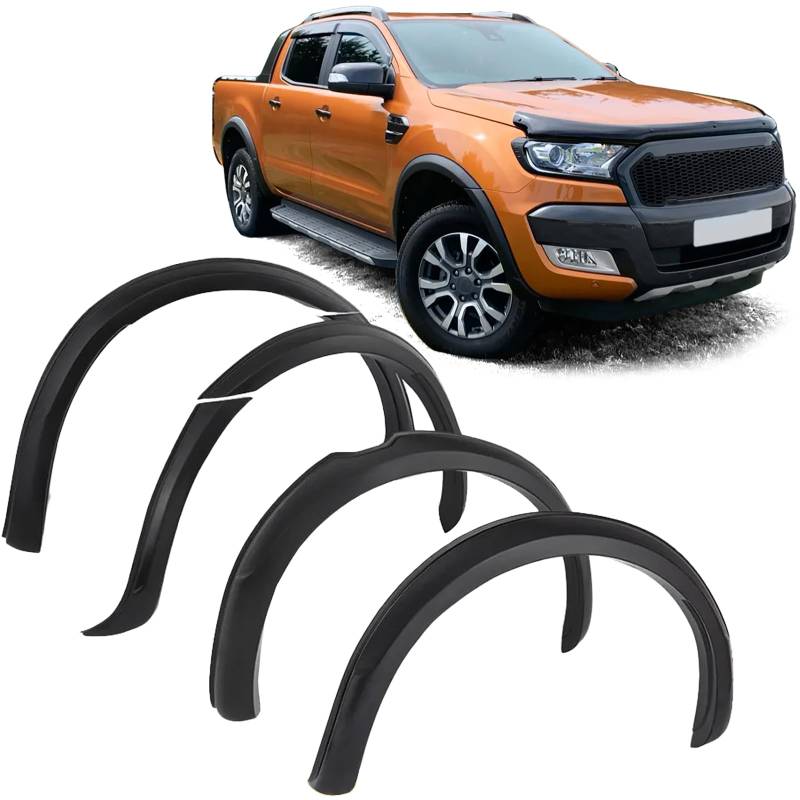 Tenzo-R Kotflügel Radlauf Verbreiterungen Set 3"" passend für Ford Ranger T6 T7 T8 12-23, 42267 von Tenzo-R