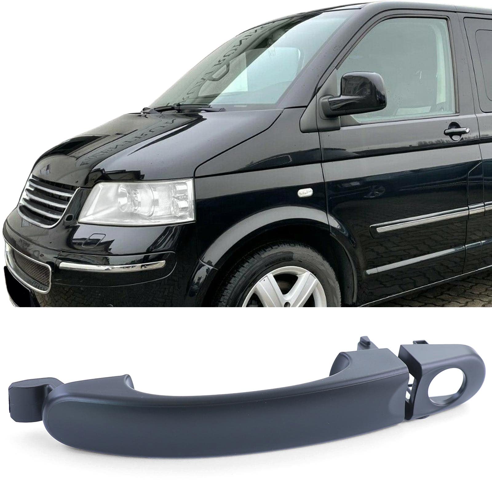 Türgriff Türöffner Aussen Schwarz Fahrertür Links für VW Bus T5 03-09 Türgriff Türöffner Aussen Schwarz Fahrertür Links für VW Bus T5 03-09 von Tenzo-R