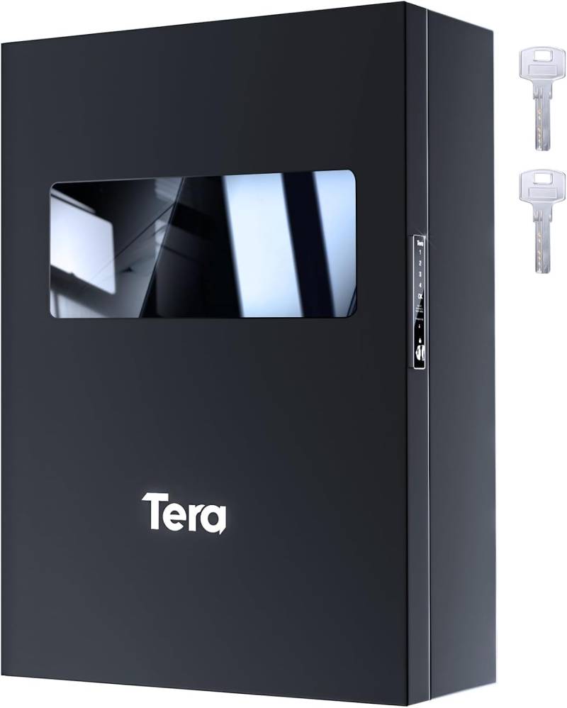 Tera EV Ladegerät Schutzbox mit Digitalverschluss 56 x 27 x 77 cm D x W x H Schwerlast Wasserdicht Staubdicht Außengehäuse für Tesla Wall Charger Wandhalterung Kabelorganizer von Tera