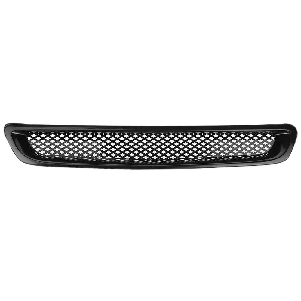 Fronthaube Stoßstange Kühlergrill Grill Luftstrom Ansauggitter Passend für 1996-1998 JDM Type-R Style von Terisass