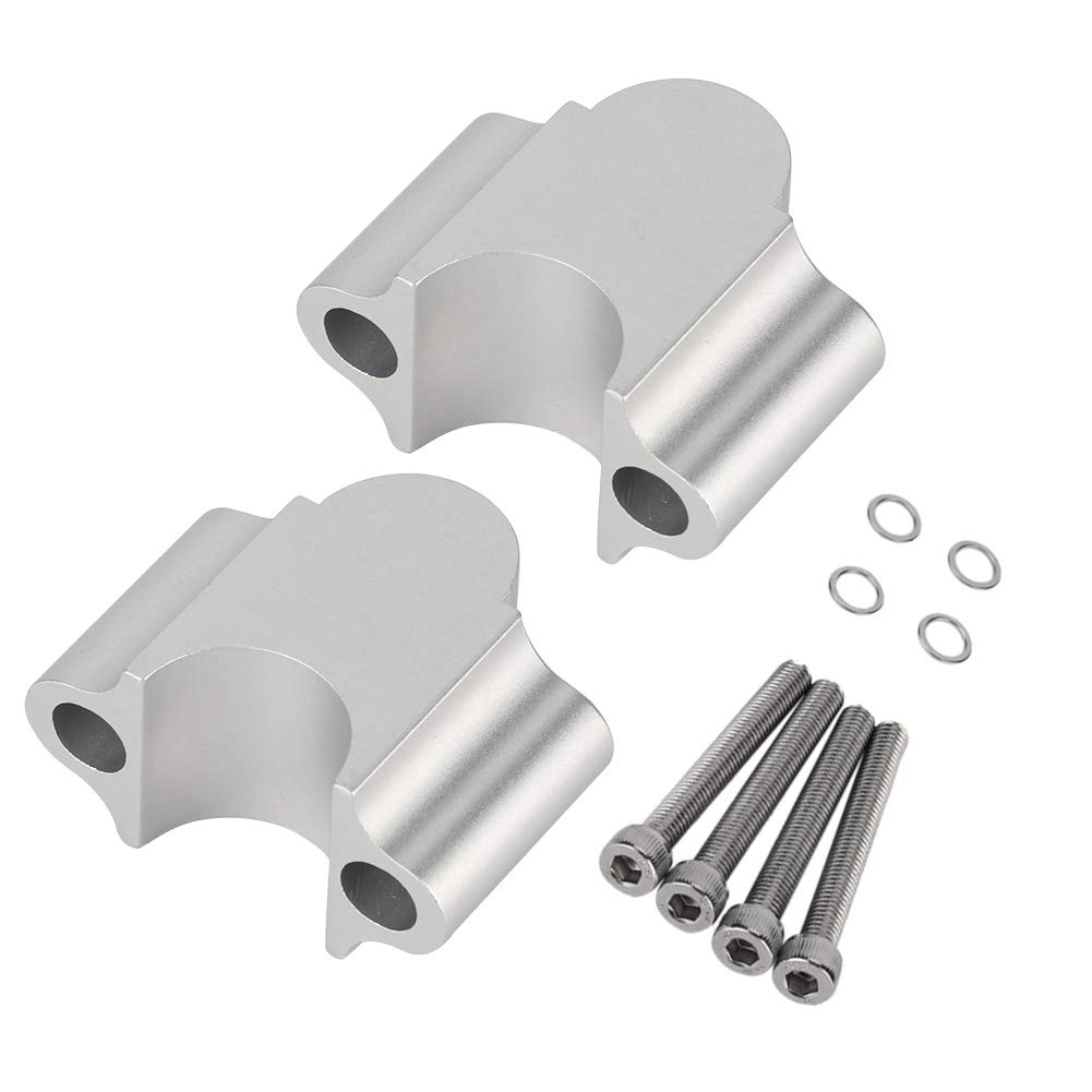 Motorradlenkerverlängerungen Riser Clamp Height Up Adapter für die meisten Motorräder mit 7/8 '' Lenker.(Überzug) von Terisass