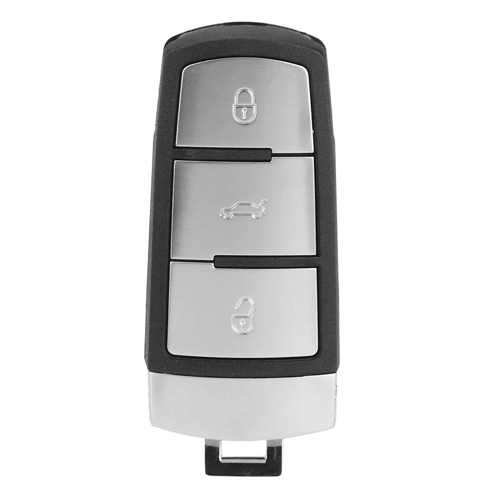 Terisass 434 MHz Auto Flip Floding Intelligente Keyless Entry Fernbedienung Schlüssel 3 Tasten Smart Remote Key Fob mit ID48 Chip 3C0959752BA Fit für B6 3C B7 Magotan CC von Terisass