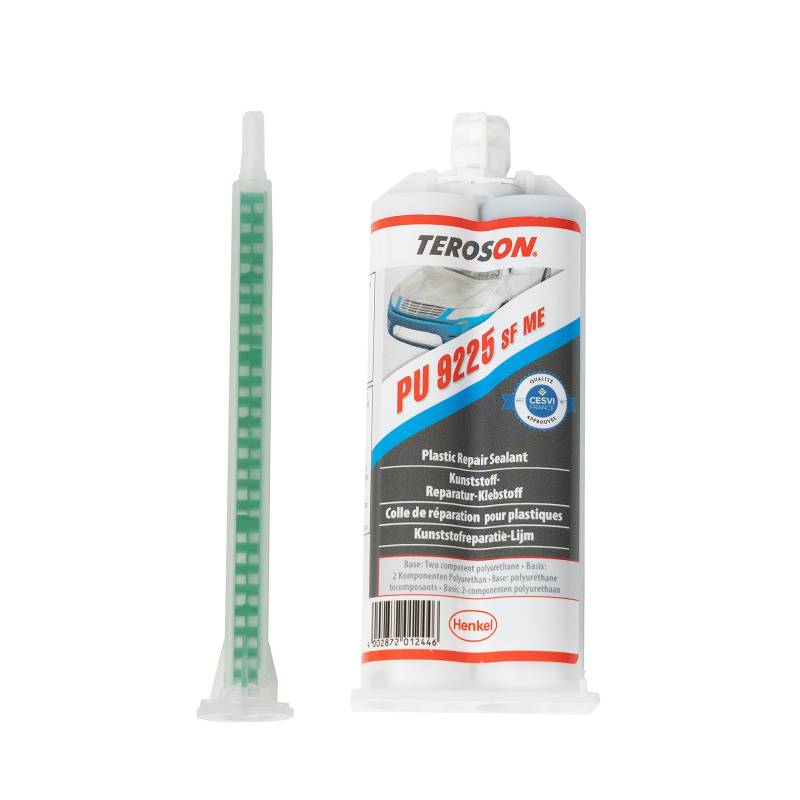 TEROSON PU 9225 - Kunststoffreparatur-Klebstoff 267081 2 x 25 ml von Teroson