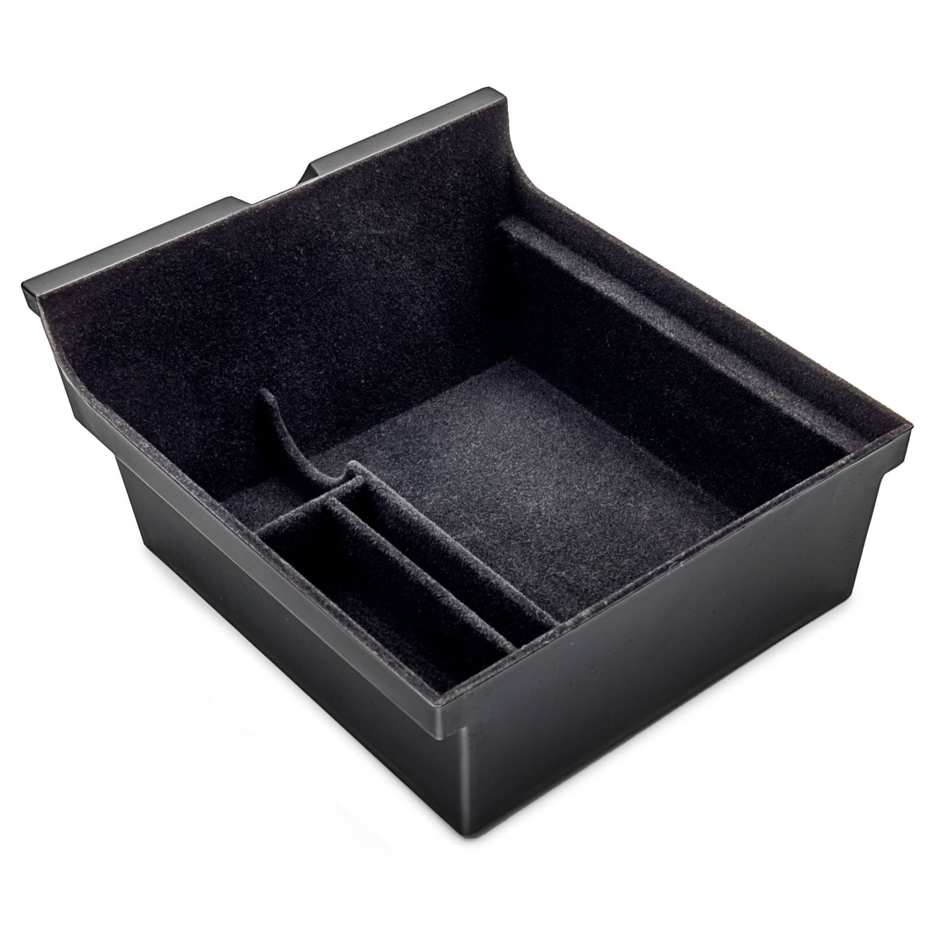 Tesvolution® Ablagebox Mittelkonsole für Tesla Model 3/Y - Organizer für Münzen - Aufbewahrungsbox - Zubehör Model 2023 + 2024 + 2025 von Tesvolution