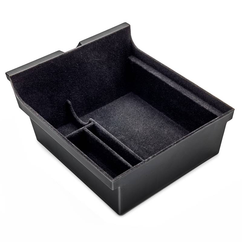Tesvolution® Ablagebox Mittelkonsole für Tesla Model 3/Y - Organizer für Münzen - Aufbewahrungsbox - Zubehör Model 2023 + 2024 + 2025 von Tesvolution