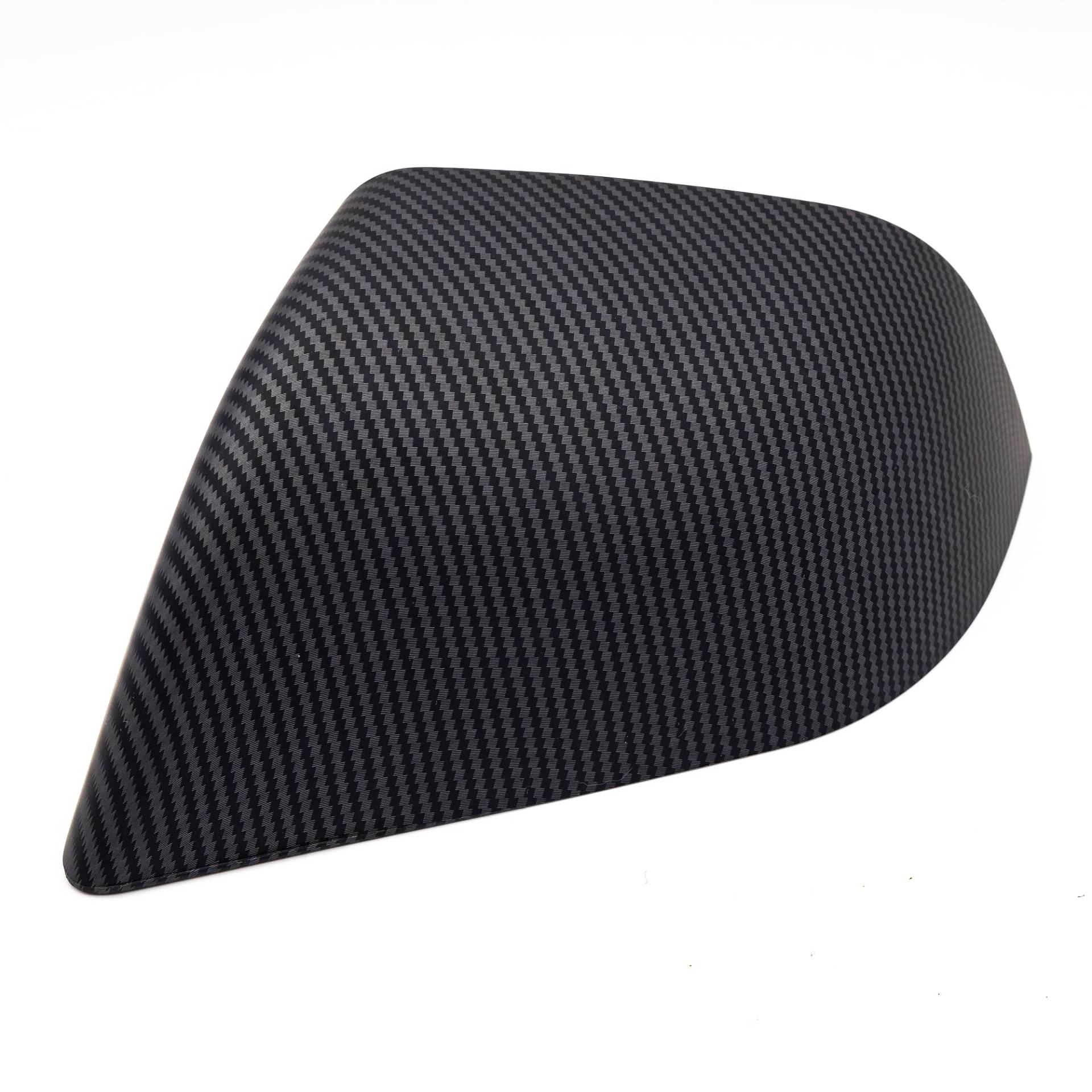 Tesvolution® Spiegelkappen Carbon-Optik Tesla Model 3 2021 + 2022 + 2023 + 2024 + 2025 Tuning Zubehör Spiegel Abdeckung Carbon Cover Rückspiegelkappe von Tesvolution