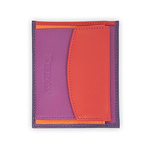 Cash & Coins Wallet, Purple von TETRAX