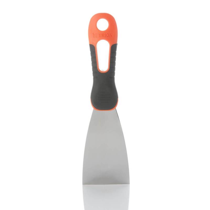 Tetrion Füllmesser mit ergonomischem Softgriff gehärteter Stahlklinge für unebene und rissige Oberflächen (1 Stück) von Tetrion