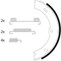 Bremsbackensatz, Feststellbremse TEXTAR 91066800 von Textar