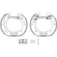 Bremsbackensatz TEXTAR 84062600 von Textar