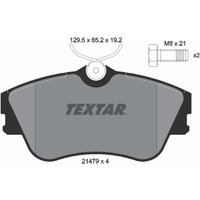 Bremsbelagsatz TEXTAR 2147902, Vorne Bremsbelagsatz TEXTAR 2147902, Vorne von Textar
