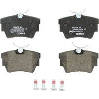 Bremsbelagsatz TEXTAR 2398001, Hinten von Textar