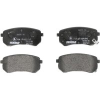 Bremsbelagsatz TEXTAR 2427601, Hinten von Textar