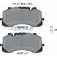Bremsbelagsatz TEXTAR 2618601, Vorne von Textar