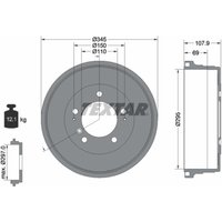 Bremstrommel TEXTAR 94040000 von Textar