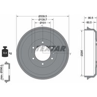 Bremstrommel TEXTAR 94043300 von Textar