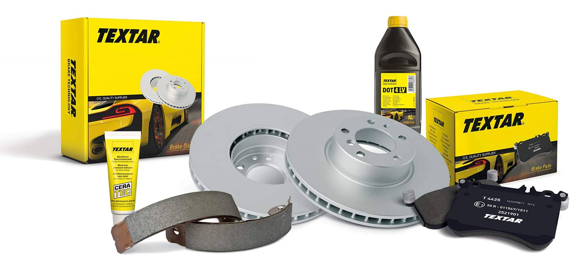 TEXTAR 2313803 4x Bremsbeläge hinten TEXTAR 2313803 4x Bremsbeläge hinten von Textar