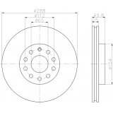 Textar 92120803 Bremsscheiben von Textar