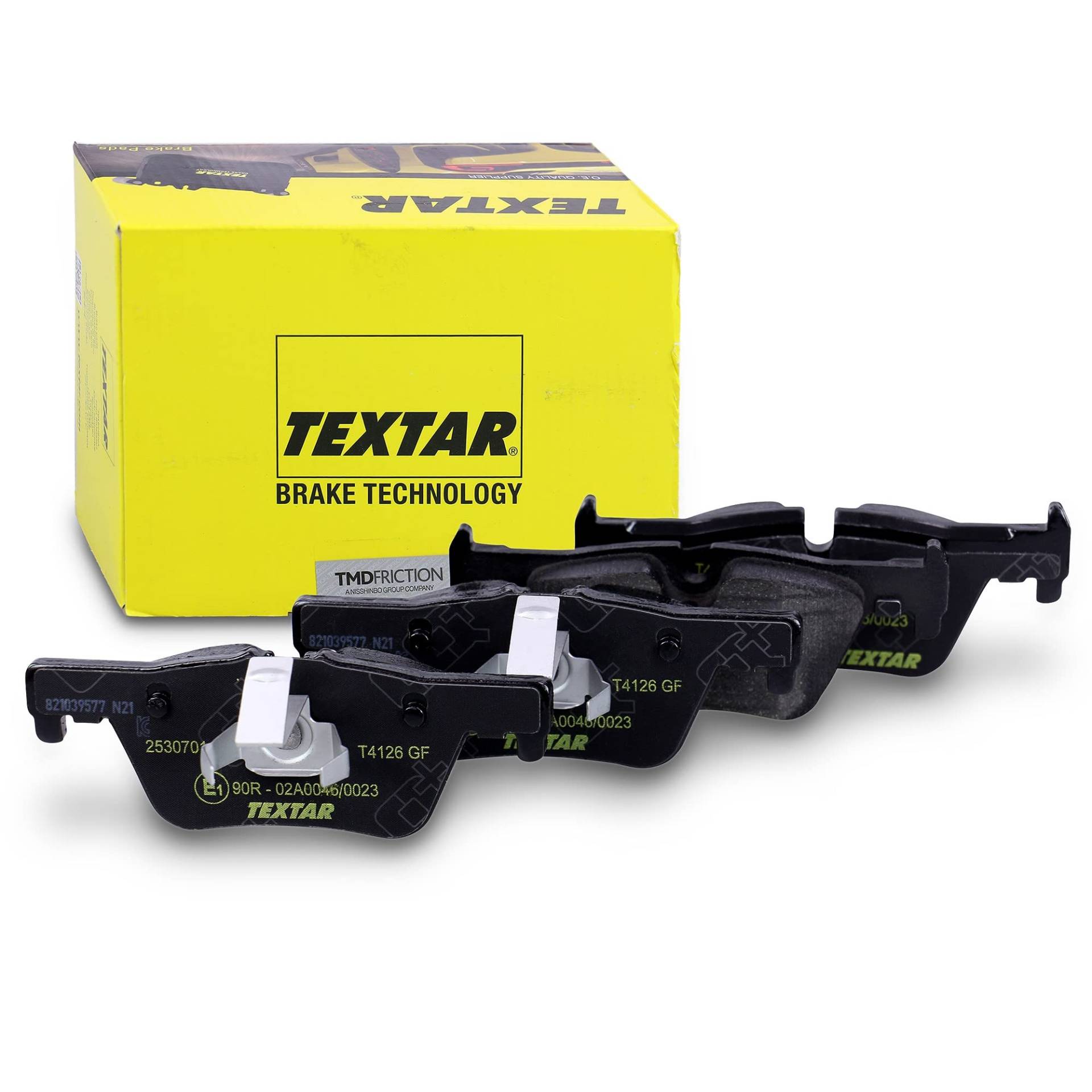 Textar 2530701 Bremsbelagsatz, Scheibenbremse Textar 2530701 Bremsbelagsatz, Scheibenbremse von Textar