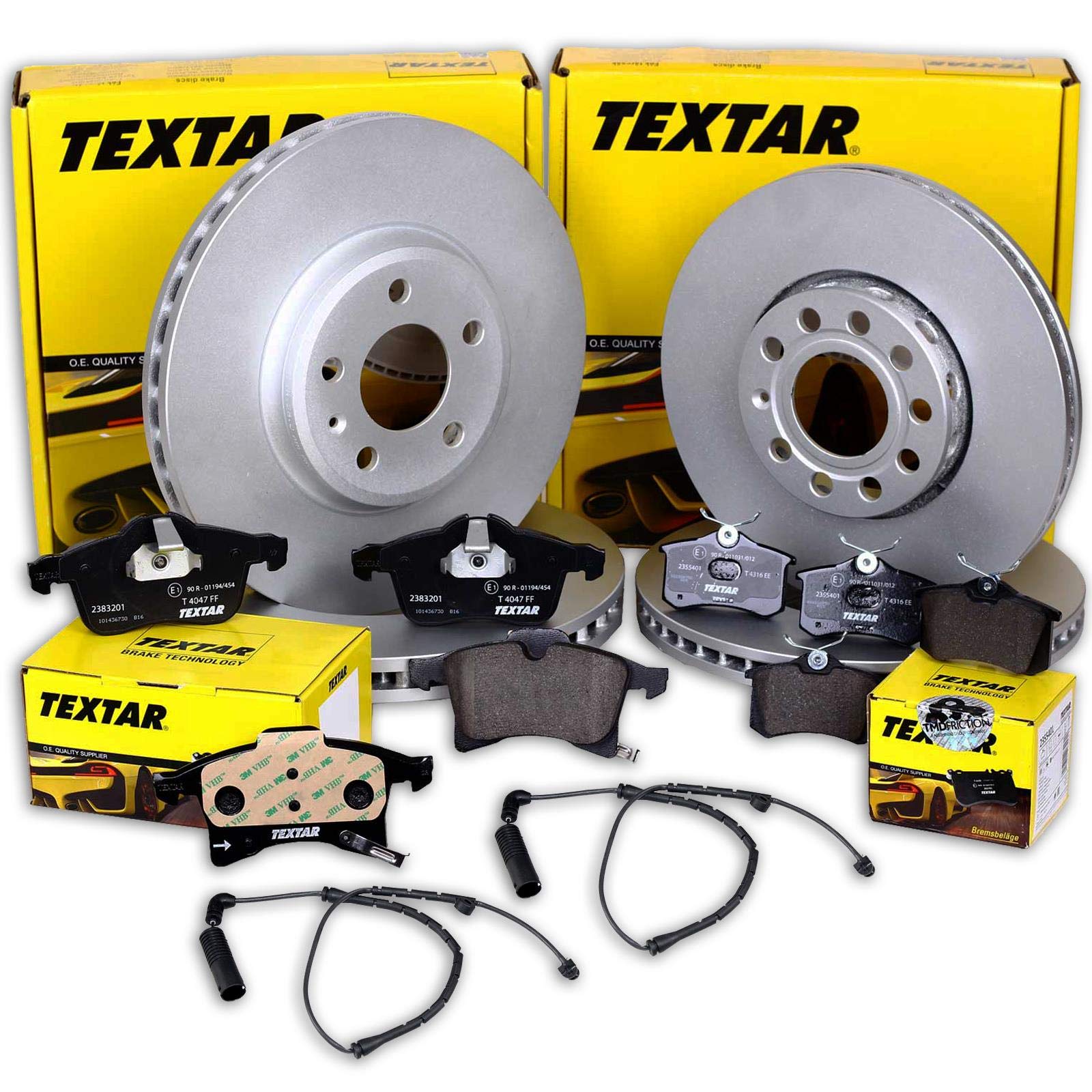 TEXTAR PRO+ HC BREMSSCHEIBEN + BELÄGE VORNE + HINTEN für 5er E61 nur Touring/Kombi TEXTAR PRO+ HC BREMSSCHEIBEN + BELÄGE VORNE + HINTEN für 5er E61 nur Touring/Kombi von Textar