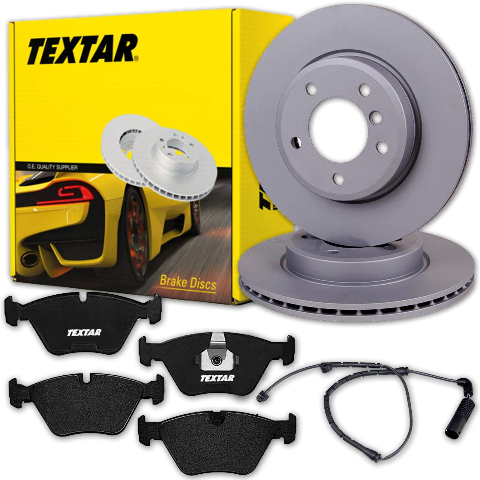 TEXTAR PRO+ HC BREMSSCHEIBEN 325x25mm + BELÄGE VORNE 3er E46 auch Cabrio Coupe Touring TEXTAR PRO+ HC BREMSSCHEIBEN 325x25mm + BELÄGE VORNE 3er E46 auch Cabrio Coupe Touring von Textar
