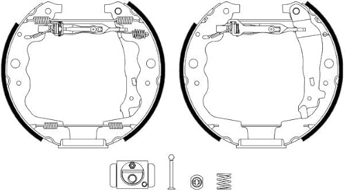 TMD Friction Services 84069300 Bremsbackensatz TMD Friction Services 84069300 Bremsbackensatz von Textar