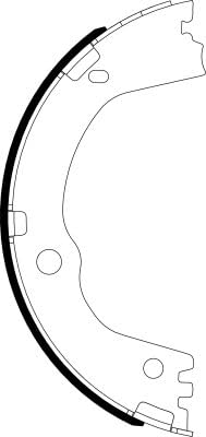 TMD Friction Services 91082500 Bremsbackensatz, Feststellbremse TMD Friction Services 91082500 Bremsbackensatz, Feststellbremse von Textar