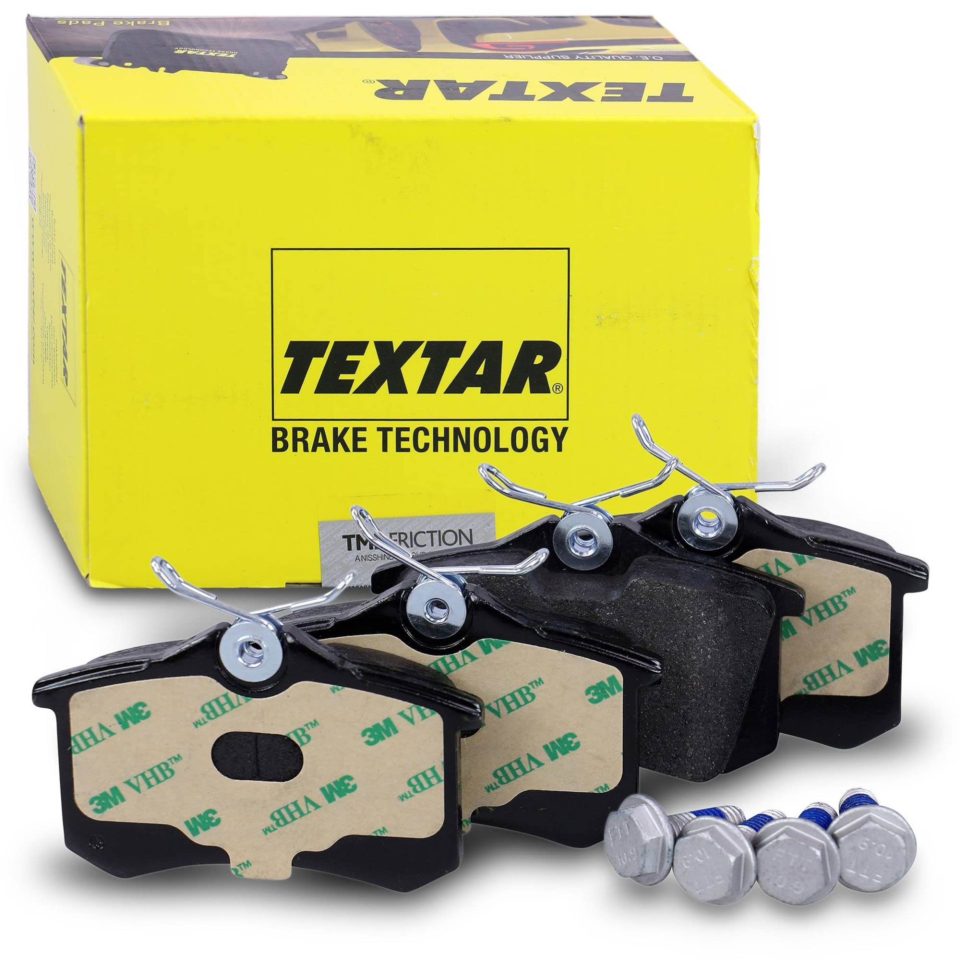 TEXTAR Bremsbelagsatz für Scheibenbremse, 2355402, Schwarz TEXTAR Bremsbelagsatz für Scheibenbremse, 2355402, Schwarz von Textar