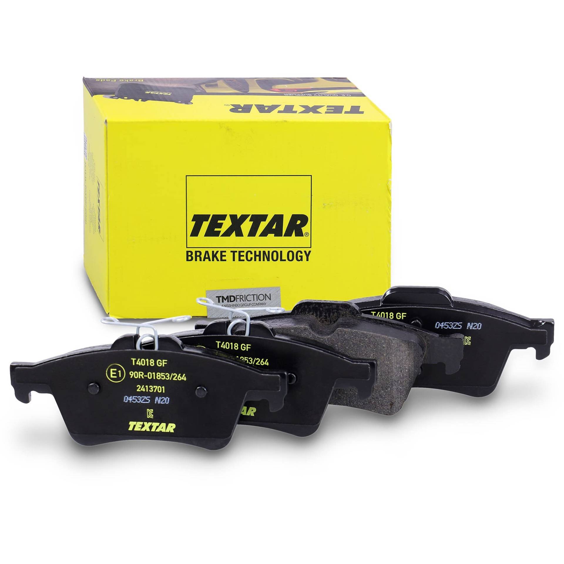 Textar 2413701 Bremsbelagsatz, Scheibenbremse Textar 2413701 Bremsbelagsatz, Scheibenbremse von Textar