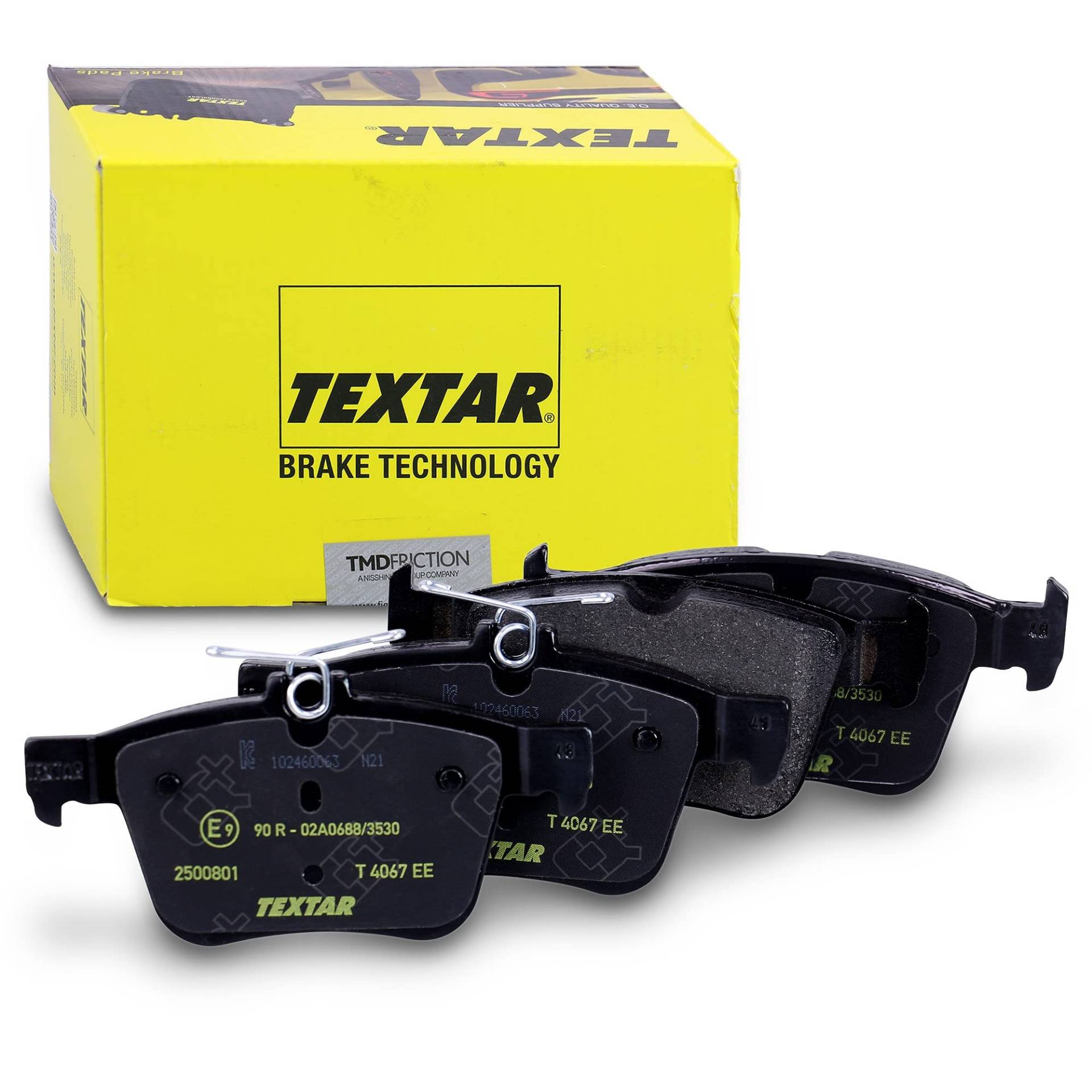 Textar 2500801 Bremsbelagsatz, Scheibenbremse Textar 2500801 Bremsbelagsatz, Scheibenbremse von Textar
