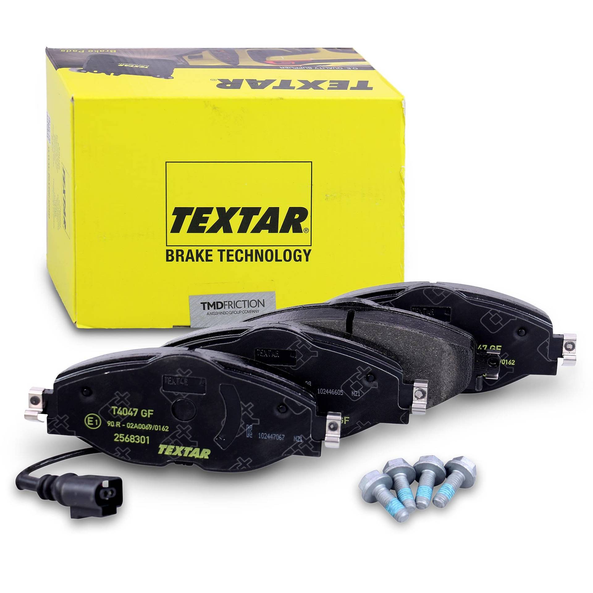 Textar 2568301 Bremsbelagsatz, Scheibenbremse Textar 2568301 Bremsbelagsatz, Scheibenbremse von Textar