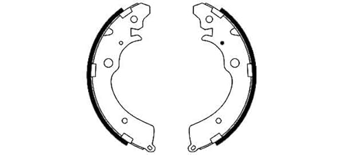 Textar 91042300 Bremsbackensatz Textar 91042300 Bremsbackensatz von Textar