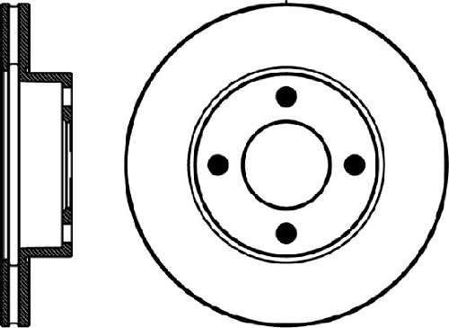 Textar 92054200 Bremsscheibe, Anzahl 2 von Textar