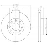 Textar 92111403 Bremsscheibe, Set of 2 Textar 92111403 Bremsscheibe, Set of 2 von Textar
