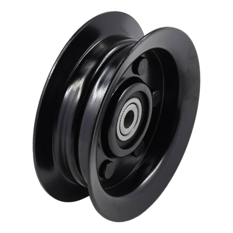 Texxparts 106-2175 Flache Spannrolle 132-9420 Kompatibel mit Toro TimeCutter Rasentraktor SS5000 SS5035 SS5060 Kompatibel mit Exmark Rasenmäher 42 50 54 Rasentraktoren QTS708GEM60200 von Texxparts