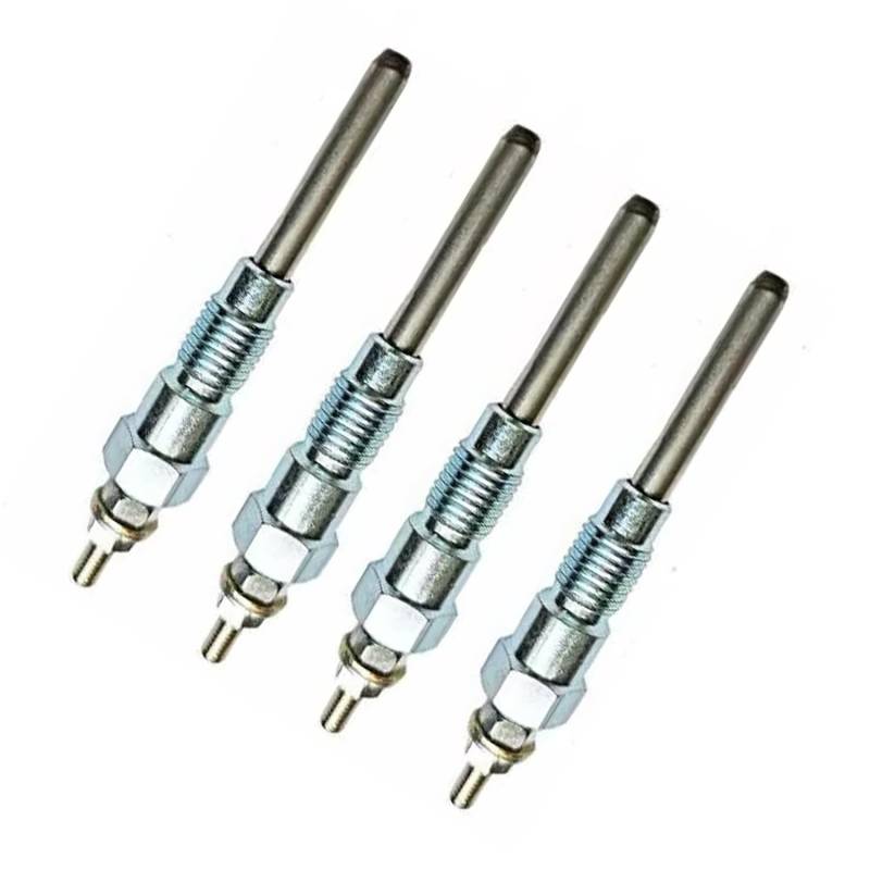 Texxparts 19077-65510 19077-65512 Glühkerze, kompatibel mit Kubota Radlader R420 R420S R510 R510B R520 R520S Motor V1903 V2003 V2403 V2203 Bagger KX1211 -2 KX121-3 U35S U35-S2CA von Texxparts