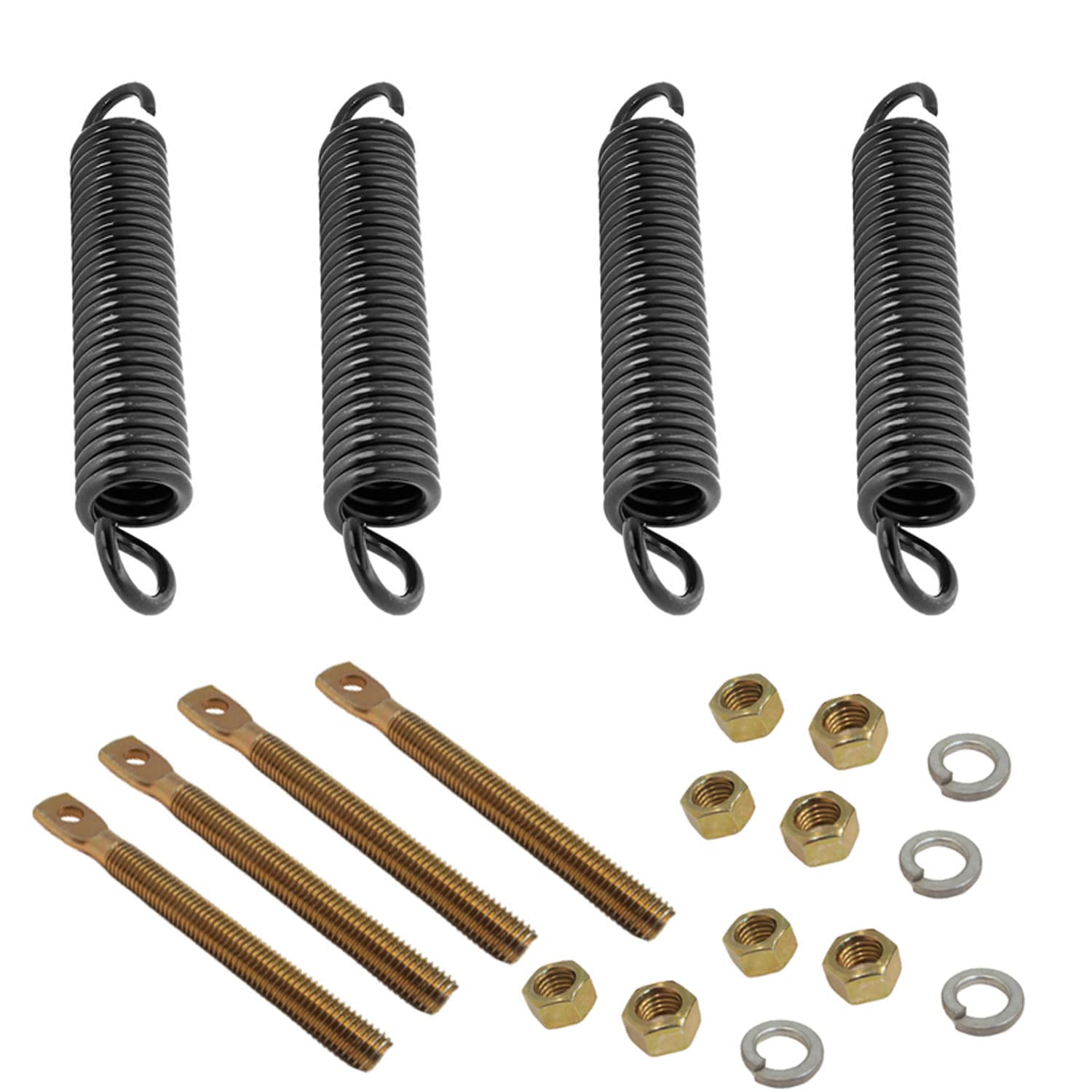 Texxparts Schneepflugfedern mit Ringschrauben, Muttern, Unterlegscheiben, 1302010, 07017, M07017, kompatibel mit Boss-Motor, kompatibel mit Diamant-Motor, kompatibel mit Meyer-Automobilen, 4 Stück Texxparts Schneepflugfedern mit Ringschrauben, Muttern, Unterlegscheiben, 1302010, 07017, M07017, kompatibel mit Boss-Motor, kompatibel mit Diamant-Motor, kompatibel mit Meyer-Automobilen, 4 Stück von Texxparts