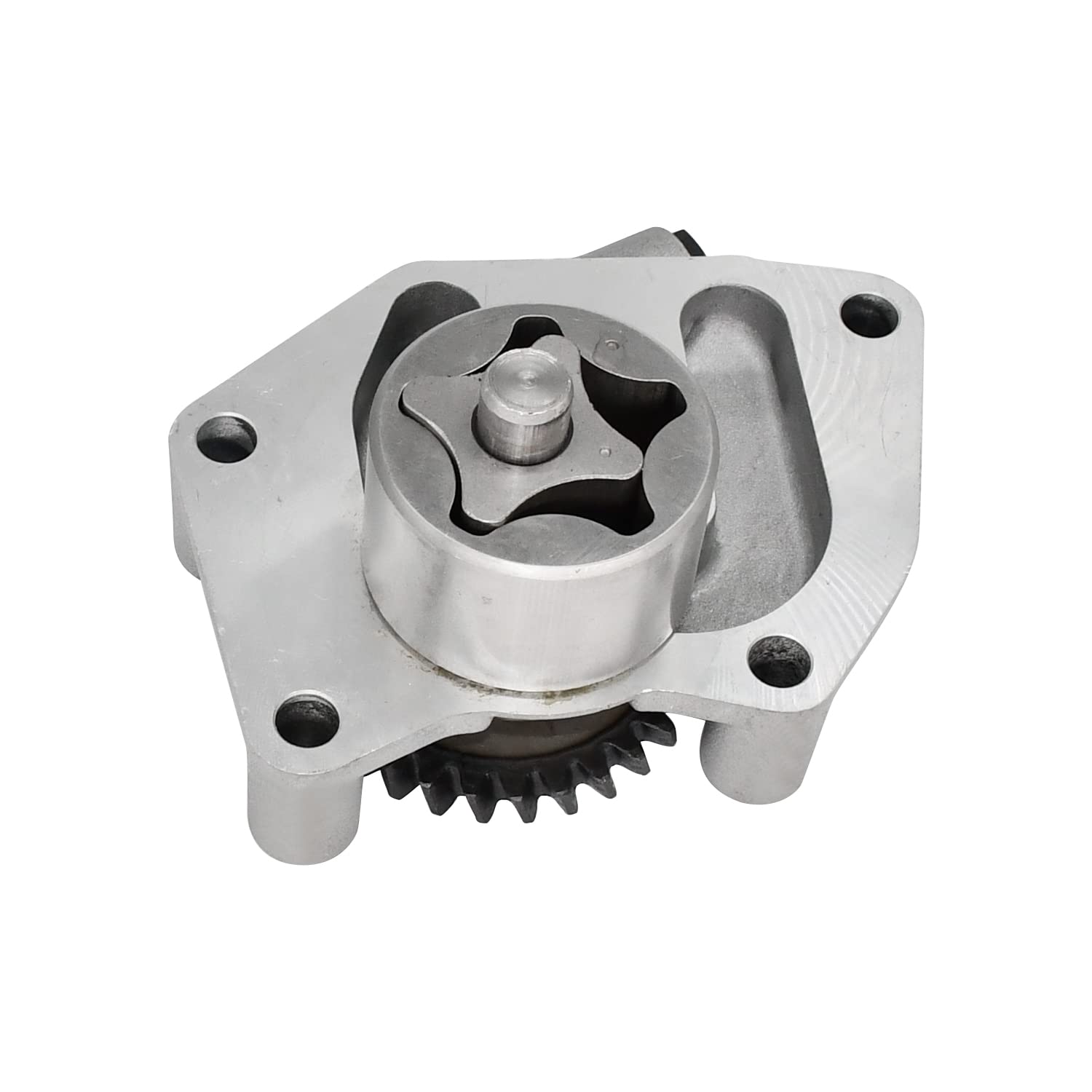 Texxparts YM123900-32001 Ölpumpe 123900-32001 Kompatibel mit Yanmar Motor 4TNV106 4TNE106 S4D106 Kompatibel mit Komatsu Motor 4D106 4D106T 4D106D Baggerlader WB140-2 N WB14 0PS-2N von Texxparts