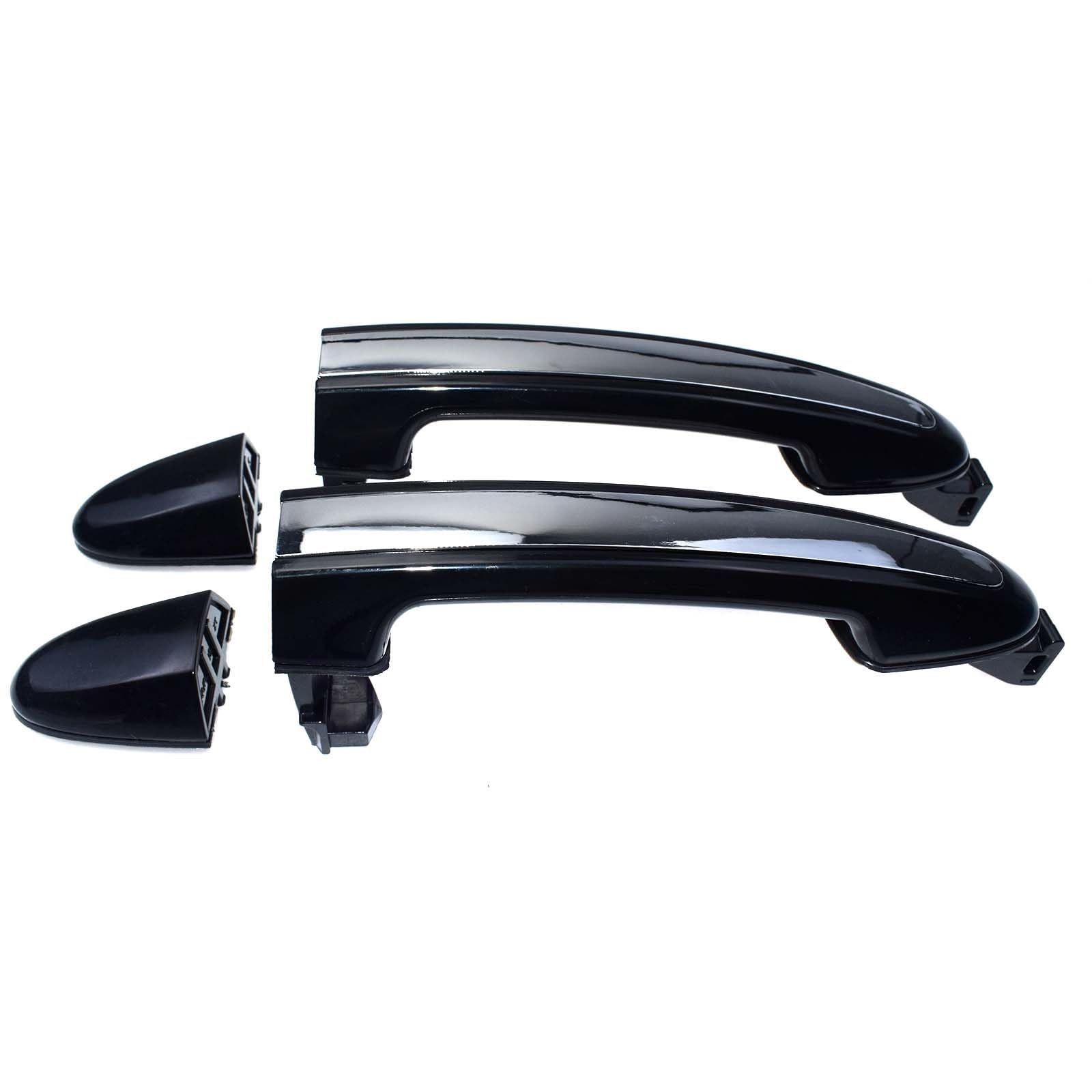 Auto-Außentürgriffe Für Hyundai Für Santa Fe 2.4L 3.5L 2007 2008 2009 2010 2011 2012 Außentüraußengriff vorne oder hinten Links oder rechts Türgriff Beifahrerseite(Rear Left Right) von Tfkkaw