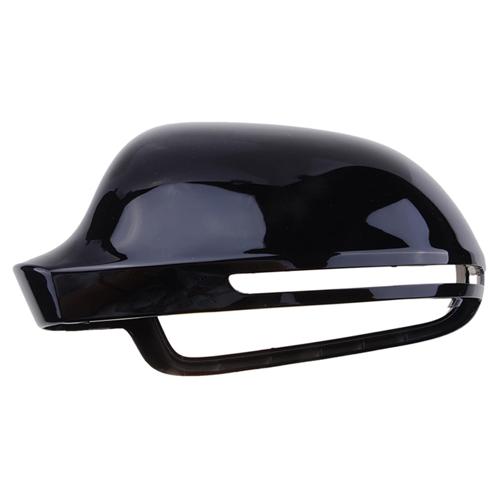 Auto Rückspiegel Kappe Für A4 S4 A5 S5 B8 8K A6 S6 4F C6 A8 S8 D3 Auto Zubehör Seite Spiegel Abdeckung Rück Flügel Spiegel Kappen Rückspiegel Abdeckung(Glossy Black Left) von Tfkkaw