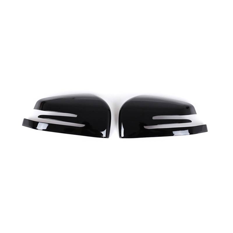 Auto Rückspiegel Kappe Für Benz G Klasse W463 ML W166 GL X166 GLS X166 GLE W166 GLE C292 Seite Rückspiegel Kappe Abdeckung Trim Rückspiegel Abdeckung(Glossy Black) von Tfkkaw