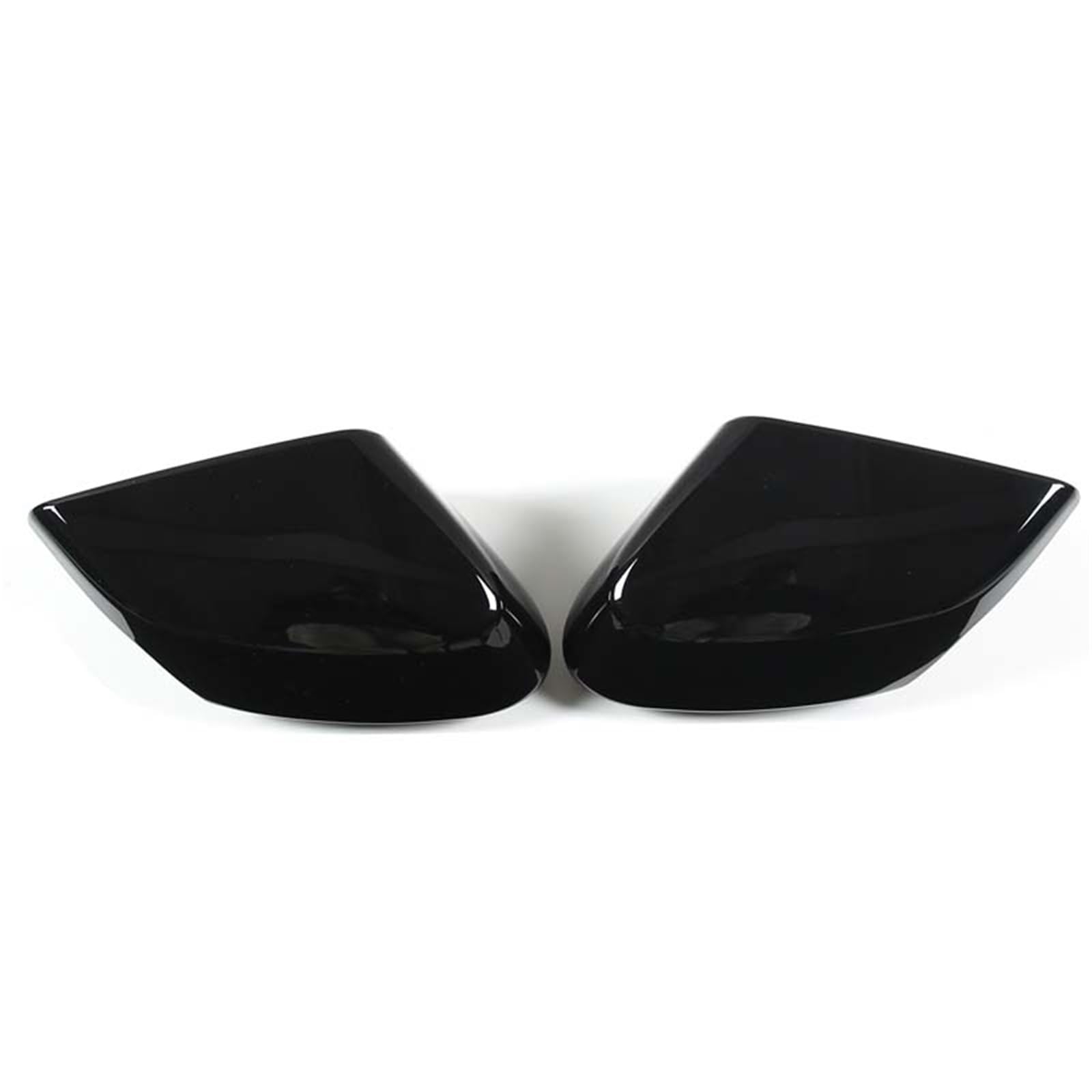 Auto Rückspiegel Kappe Für Chevrolet Für Corvette C8 Z06 2020-2023 ABS Auto Rückansicht Tür Flügel Spiegel Seite Spiegel Abdeckung Caps Shell Fall Rückspiegel Abdeckung(Glossy Black) von Tfkkaw