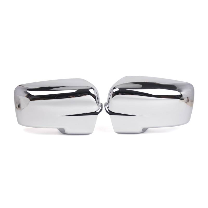 Auto Rückspiegel Kappe Für Dodge Für Ram 1500 2013-2018 68096199AF 68096198AH Links Rechts Chrom Schwarz Auto Hinten Spiegel Abdeckung Shell Cap Gehäuse Ersatz Rückspiegel Abdeckung(Chrome a pair) von Tfkkaw