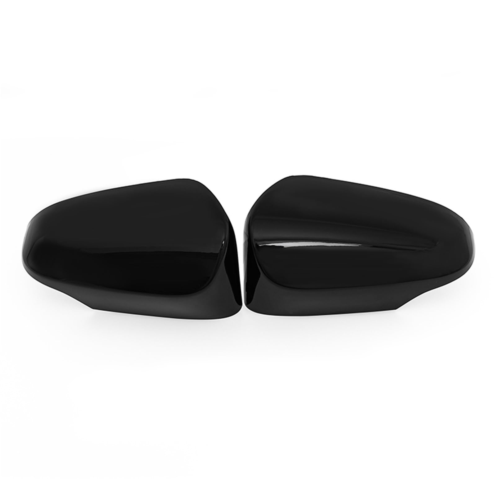 Auto Rückspiegel Kappe Für Toyota Für Yaris 2012 2013 2014 2015 2016 2017 2018 2019 Außerhalb Rückspiegel Abdeckung Flügel Tür Seite Shell Cap Gehäuse Rückspiegel Abdeckung(Glossy Black-P) von Tfkkaw
