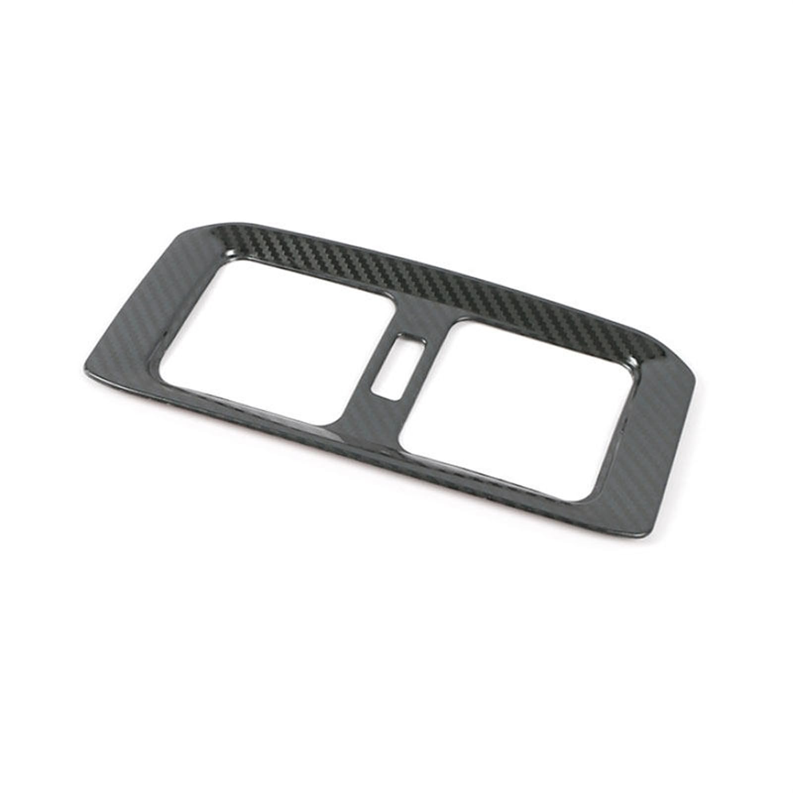 Auto Zubehör Innenraum Für Toyota Für Rav4 Für RAV 4 2019-2022 2023 XA50 Hybrid Auto Armlehne Hinten Klimaanlage Vent Outlet Rahmen Abdeckung Dekor Trim Auto Zubehör Trim(Carbon Texture) von Tfkkaw