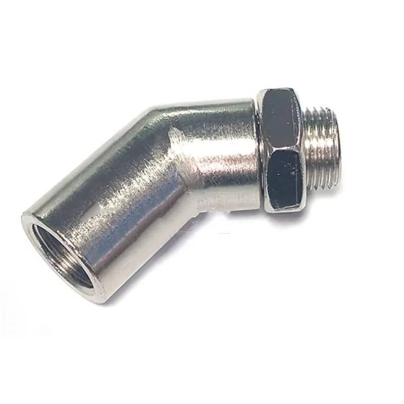 Lambdasonden 45 Grad Auto Sauerstoffsensor O2 Adapter CEL Fix Stecker M18 * 1,5 Oxide Sensor von Tfkkaw