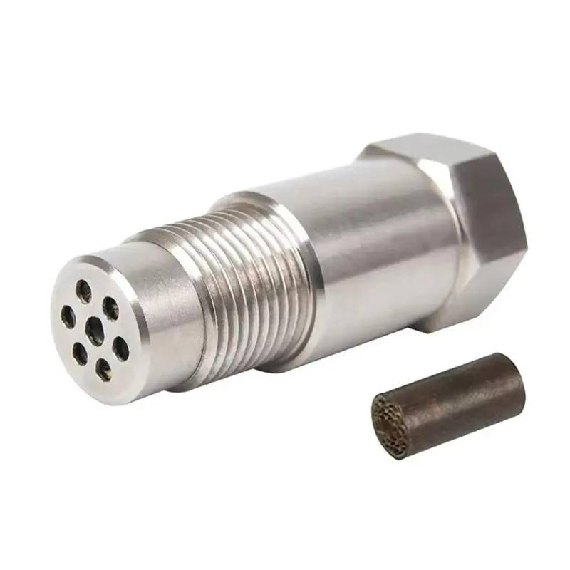 Lambdasonden Auto Sauerstoff Sensor Spacer Filter Stecker Adapter Mit Ternären O2 Sensor Konverter Katalytische Katalyse Sauerstoff M18X 15 H9Q1 Oxide Sensor von Tfkkaw
