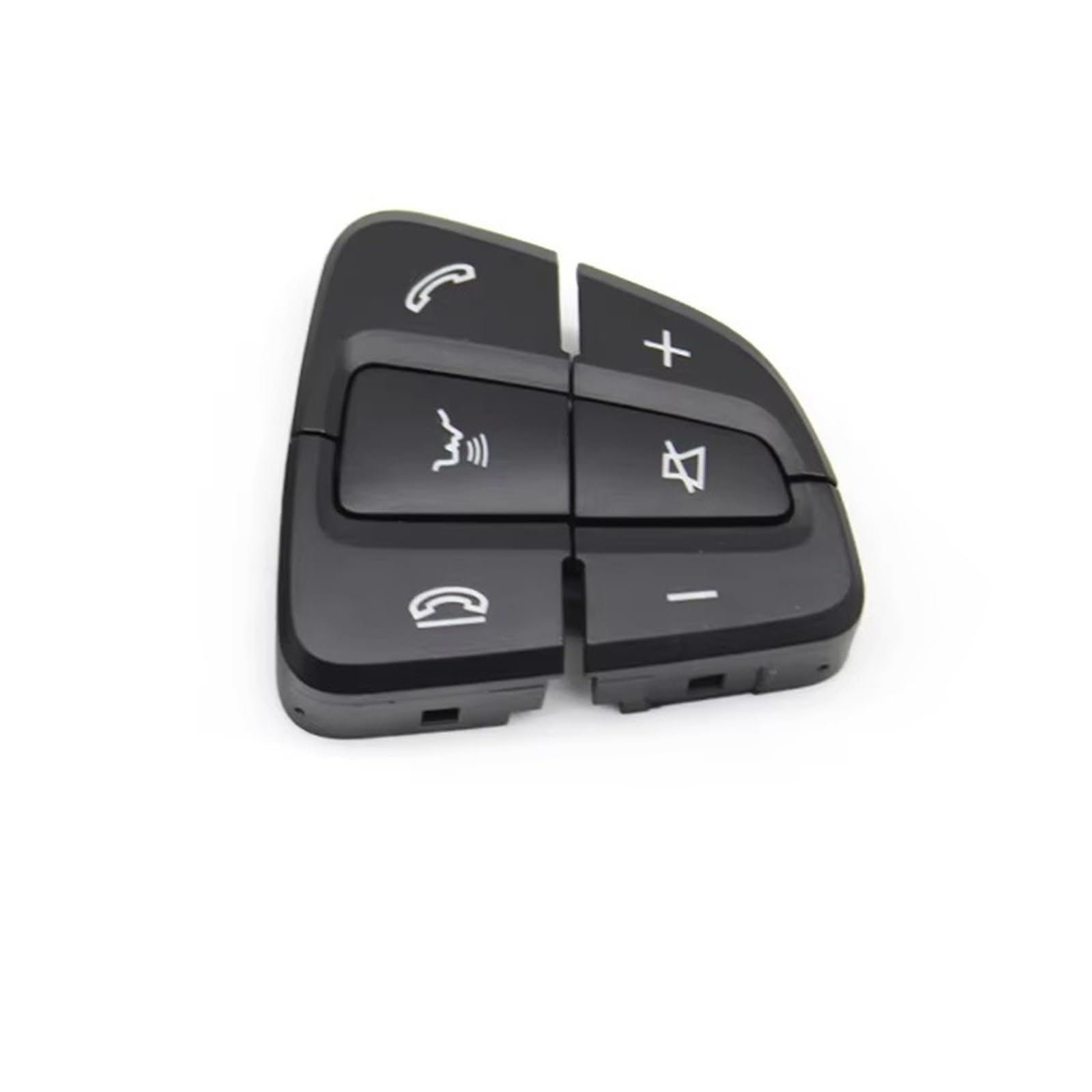 Lenkradtastenschalter Für Benz C Für GLC Klasse W205 W253 0999050300 Auto Multi-Funktion Lenkrad Schalter Control Tasten Abdeckung Lenkrad-Bedientaste(Black R) von Tfkkaw