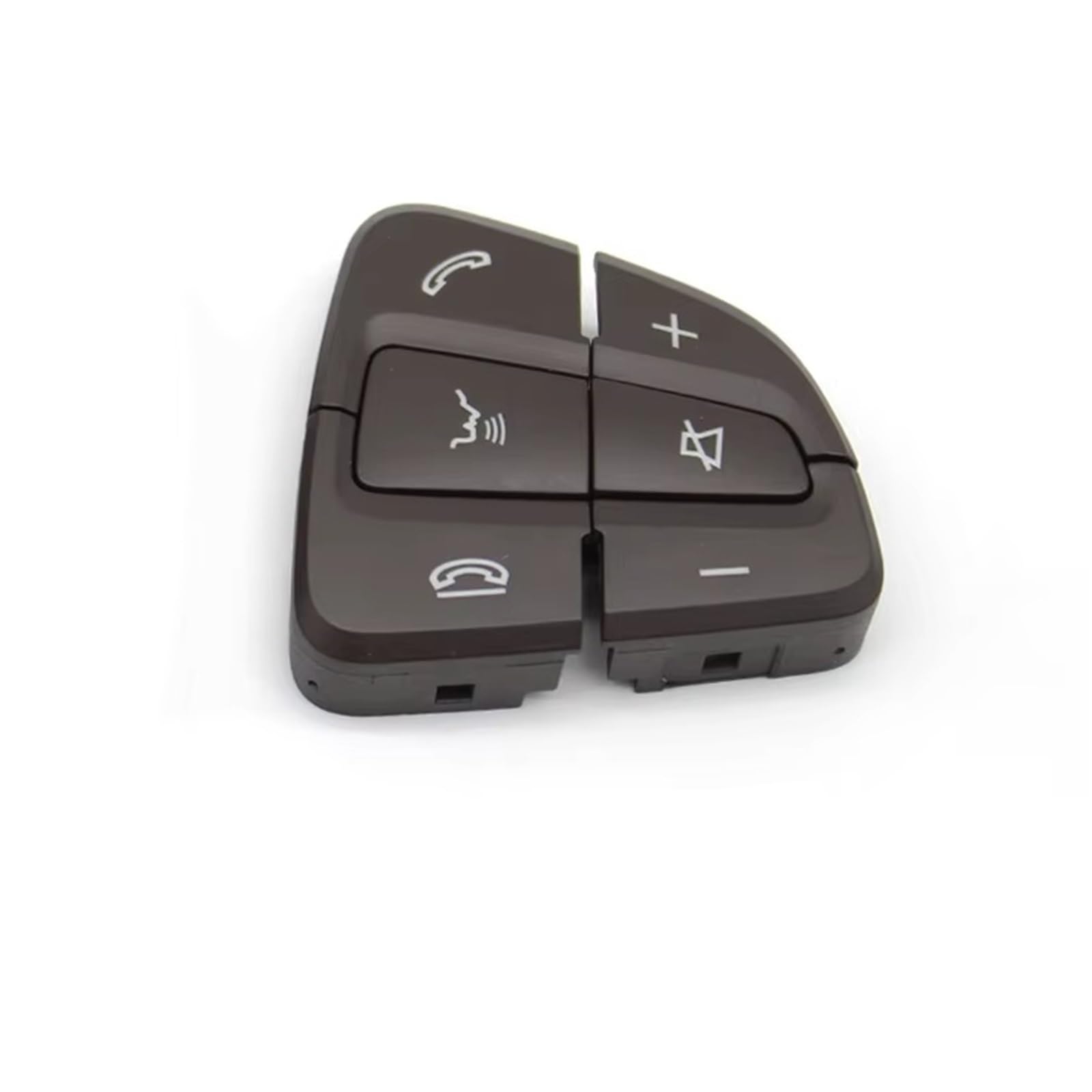 Lenkradtastenschalter Für Benz C Für GLC Klasse W205 W253 0999050300 Auto Multi-Funktion Lenkrad Schalter Control Tasten Abdeckung Lenkrad-Bedientaste(Moka R) von Tfkkaw
